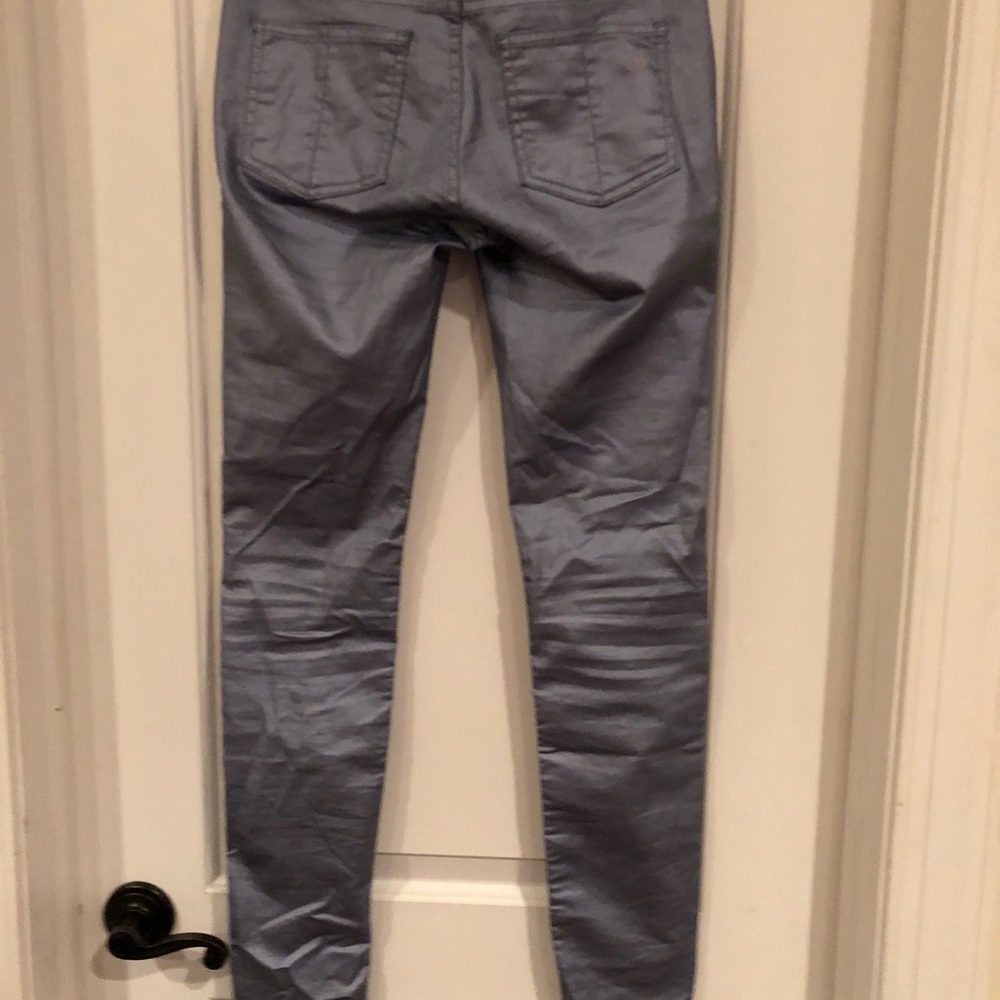 Pewter waxed jeans - Picture 2 of 4